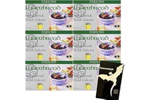 AETN Creations Welsh Delicacy Parsons Laverbread 120g (Pack of 6) Traditional Welsh Seaweed Bara Lawr, Rich in Minerals & Fibre, Perfect for Full Welsh Breakfast & Gourmet Cooking Seaweed Snacks