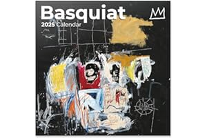 GRUPO ERIK Calendario 2025 pared Basquiat - Calendario pared, Planificador mensual: Con espacio para anotar e Ilustraciones (30x30 cm)