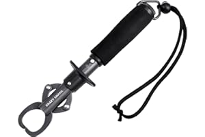 CRAZY SHARK Fish Lip Grabber aus Edelstahl Fischhalter mit Waage