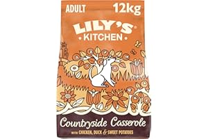 Lily's Kitchen Completo Pienso seco para Perros Adultos, con pollo y pato, 12 kg