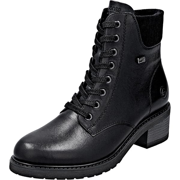 Remonte Stivali stringati da donna D8657, Nero, 39 EU