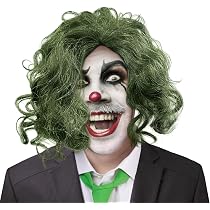 Partycolare- Parrucca Riccia da Clown Verde Partycolare- Parrucca Riccia da Clown Verde