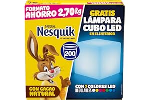 Nesquik NESTLÉ Instantáneo Cacao Soluble 2.7kg Estuche, 1 unidad, modelo surtido