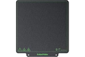 AnkerMake M5 PEI Soft Magnetic Steel Plate, Double-sided with Textured PEI, For AnkerMake M5 3D Printer, 250×266×0.6 mm