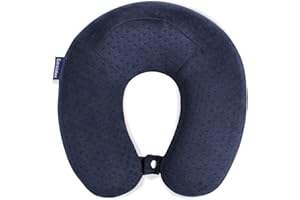 Gosider Nackenkissen für Schlafreisen Komfortables Flugzeug Kissen U-Form Memory Foam Nacken Reise Kissen Kopf und Nacken Unterstützung für Auto, Zuhause, Büro, Reisen
