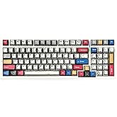 Aula F99 3 Modlu RGB Hot Swap Mekanik GrayWood V3 Switch Kablosuz Makrolu Klavye Comic