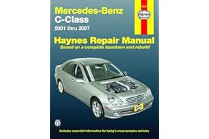 Mercedes-Benz C-Class 2001 Thru 2007 Haynes Repair Manual