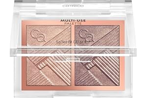 ‎CATRICE Catrice Multi-Use Palette, Highlighter Palette, Nr. 010, Gold, 2 Gold-Töne, pflegend, strahlend, vegan, ohne Parabene, ohne Mikroplastikpartikel, Nanopartikel frei, 1er Pack (5g)