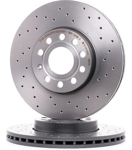 2 Disques De Frein Avant ZIMMERMANN Pour Ford Kuga Mk2 (DM2) 320mm - Neufs, Ventilés/perforés