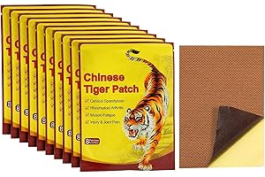 YINHING 80 Stück Pain Relief Patches, Tiger Soreness Relief Patch, Nacken Rückenschmerzen Relief Patch, Pflaster für Muskelkater, Rückenschmerzen und Steifheit, Patches für Muskelschmerzen