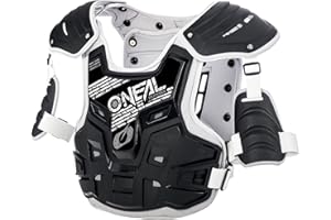 O'Neal PXR Stone Shield Motocross Body Armour Black Gray