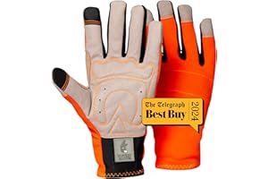 Donkey Works Guantes de jardinería | Guantes multifunción para jardinería, bricolaje, tareas domésticas, agricultura, tecnología táctil, veganos, lavables a máquina (Medium (7-8))