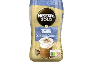 NESCAFÉ GOLD Typ Cappuccino Weniger Süß, Getränkepulver aus löslichem Bohnenkaffee, koffeinhaltig, 1er Pack (1 x 250g)