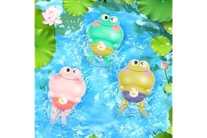 Venditer Zabawka do kąpieli dla niemowląt, 1, 2, 3 lata, zabawki do kąpieli dla dzieci, zabawki dla niemowląt, 1 rok zwierzęta pływające zabawki dla niemowląt, zabawka do wanny, chłopiec, dziewczynka,