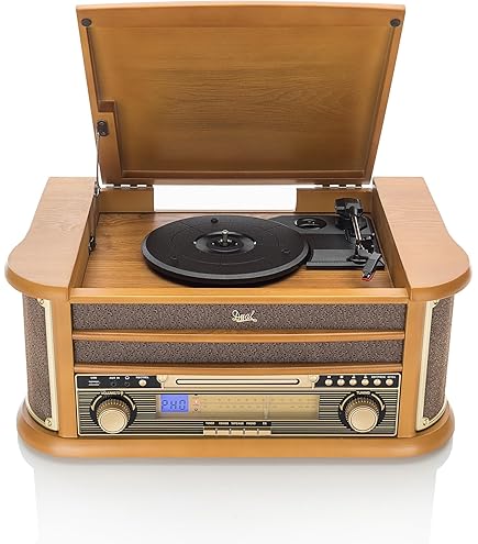 CLASSIC PHONO TT-33 Blauwe koffer platenspeler met ingebouwde speakers