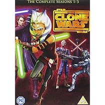 Star Wars: Clone Wars 1-5 [DVD] ブルーレイ　英語 Amazon.com: Star Wars: The Clone Wars - Seasons 1-5