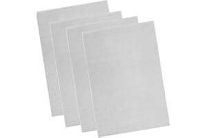 DURDIIY Insect-Proof Filter Screen 4 Pieces of 304 Stainless Steel Woven Wire Mesh with 20 Mesh and 1mm Hole,Wire Mesh Pest Proofing Metal Mesh Sheet for Pest Prevention and Filtration (21 * 30cm)