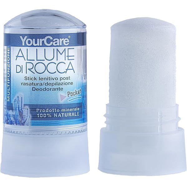 Naturaverde Pharma Allume Di Rocca Stick – Bergholz-Alaun Für Nach Der Rasur, Ohne Duft