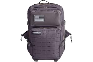 ELITRAINX V2 Sac à dos tactique militaire 45L imperméable à l'eau Cross-Training Voyage en plein air Sports Gym Portable Oxford 900D by ELITEX TRAINING