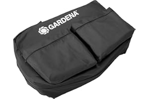 GARDENA storage bag: Robotic bag for safe and dry storage for the winter, for all GARDENA Robotic Lawnmower including charger, extra pockets for accessories (4057-20).