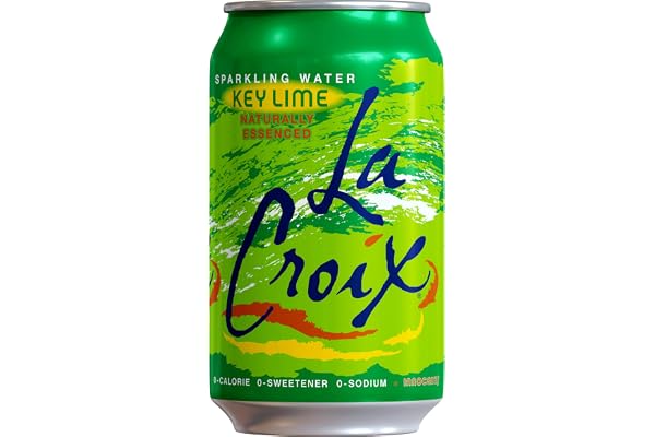 La Croix Naturligt essenserad nyckel lime glittrande vatten 355 ml (förpackning med 24)