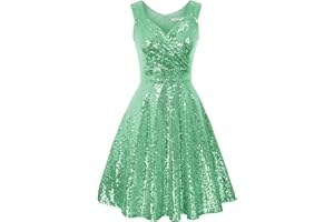 GRACE KARIN Sukienka damska Rockabilly do kolan, styl vintage, retro, plisowana, CL698