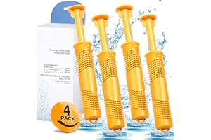Bilinavy Spa-In-Filter Mineralsticks Teile für Whirlpool-Filterkartusche, Whirlpool-Mineraldesinfektionsmittel, hält für 4 Monate, behandelt Spa, klar und klärend, 4 Stück, Gelb