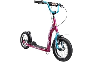 STAR SCOOTER Monopattino Bambini 2 Ruote da 7 Anni | Scooter Bambini 12 Pollici con Ruote Grandi