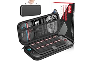 HEYSTOP Custodia per Nintendo Switch 2 Accessori 2025 Ultimo Modello Custodia Protettiva Rigida Custodia da Viaggio Portatile Custodia per Nintendo Switch 2 con Interno Morbido e Tasca a Rete