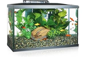 Marina 15256 - Kit de Acuario con Iluminación LED 10G, 38 L, Transparente