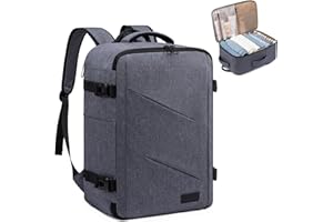 ‎LOVEVOOK LOVEVOOK Ryanair Handgepäck 40x30x20, Klein Reiserucksack Handgepäck Flugzeug 20L Travel Backpack Herren Damen, Carry On Luggage Kofferrucksack 14 Zoll Laptop Tasche Cabin Bag für Eurowings, Wizz Air