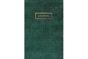 Journal: Emerald Green Snake, Reptile, Crocodile Leather Style - Gold Lettering - Softcover | 120 Blank Lined 6x9 College Ruled Pages (Leather Style Journal, Notebook, Diary, Composition Book)