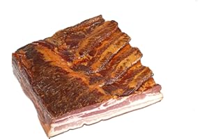 ‎SCHWARZWALD METZGEREI SCHAUFLER Schwarzwald Metzgerei – Schwarzwälder Bauchspeck am Stück mit herzhaft rauchigem Aroma – 1000g Speck vom Bauch für Salate, Rührei, grüne Bohnen, Carbonara u.v.m.