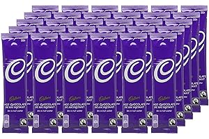 Cadbury Bolsitas instantáneas de chocolate caliente 28 g (paquete de 50)