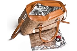 LUDI-VIN Sac Haute Couture Isotherme 1 Poche Bib 3L ou 5L, Liège