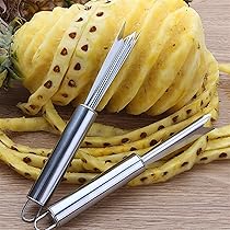 Apfelentkerner & Ananas Schäler Set - Edelstahl Küchenhelfer Für Obst & Gemüse