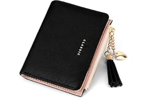 Coicok Portafoglio in Pelle Donna con Portamonete e Scomparti Multipli per Carte - Regalo Compleanno per Ragazza