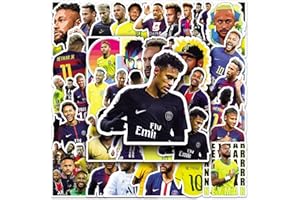 TrustKK Neymar - 50 pegatinas de vinilo impermeables para coches, ordenadores portátiles, monopatines, cascos y más