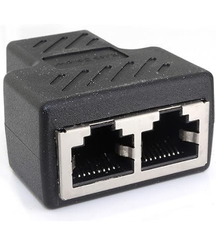 deleyCON 1x Module Keystone CAT 6a Jack - Blindé STP Connecteur RJ45 Installation Snap-In