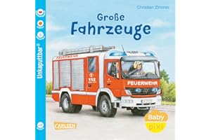 Baby Pixi (unkaputtbar) 153: Große Fahrzeuge: Unzerstörbares Baby-Buch ab 12 Monaten mit tollen Fahrzeugen – auch als Badebuch geeignet (153)