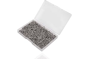 BÜROGENIE 2000 alfileres – Chinchetas y clavos de cabeza 13 mm – para costura, decoración, bricolaje y manualidades