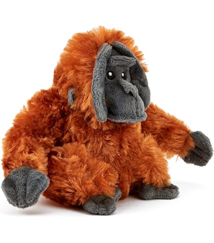 Wild Republic Plüsch Orangutan Weibchen, Cuddlekins Kuscheltier