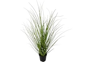 Flair Flower Künstliches Gras im Topf Grünpflanze Kunstpflanze Kunstgras Dekogras Grasbusch Grasbüschel Kunst Ziergras Solitärgras Dekopflanze Grünpflanze Pflanzendeko Pflanze Kunstpflanze