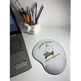 Rakkun Shop - Şimdi &Ccedil;alış Sonra Ağlarsın Bilek Destekli Mouse Pad