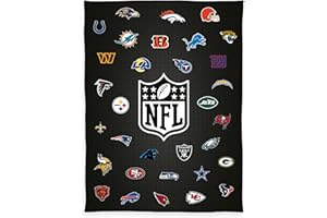 Herding Manta Wellsoft NFL Teams, Aprox. 150 x 200 cm, 100% poliéster
