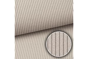 Heko Panels Tissus Au Metre Pour Couture Ameublement Fauteuil Meubles Canapés Chaises Coussins Beige 100 X 142 cm Ontario