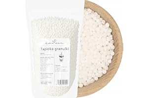 Perles de Tapioca – Pour Bubble Tea et Desserts Maison | 100% Fécule de Tapioca Naturelle | KUCHNIA ZDROWIA (1 KG)