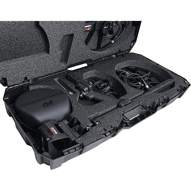 Case Club Transportkoffer Für Minelab Manticore Metalldetektor - Hartschale Mit Schaumstoffeinsatz