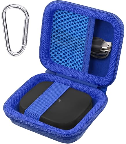 SHOKZ Clip-On Earbud Carrying Case-Black | Compact storage box
