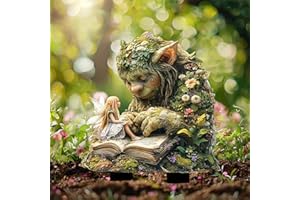 Flanliy 2D Troll De l'herbe Verte Piquets De Jardin, Statue Jardin Exterieur, RéSistante Aux IntempéRies DéCoration De en Acrylique ModèLe, pour DéCoration De Cour Et De (A)